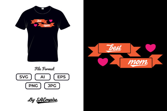 Mother's Day Typography T-shirt - 16: A Heartfelt Design