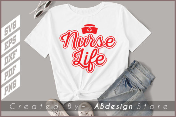 NURSE LIFE LOVERS CHRISTMAS EMBROIDERY