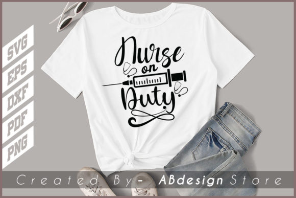 NURSE on DUTY LOVERS SVG DESIGN