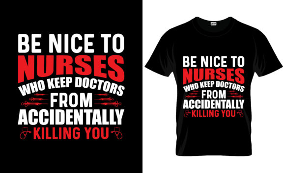 Nurse T-Shirt Design: A Versatile Embroidery Vector