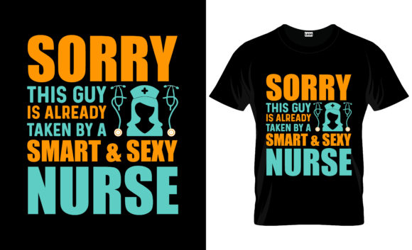 Nurse T-Shirt Design Vector Graphic 20