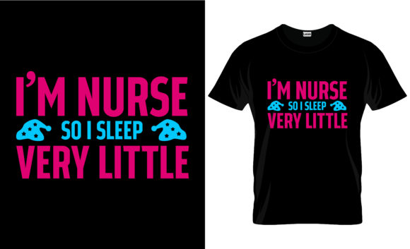 Nurse T-Shirt Design Vector Graphic 26