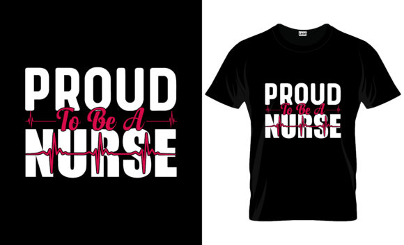 Nurse T-Shirt Design Vector Graphic 31