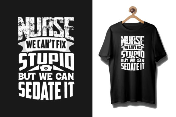 Nurse Typography T-Shirt SVG Design Review