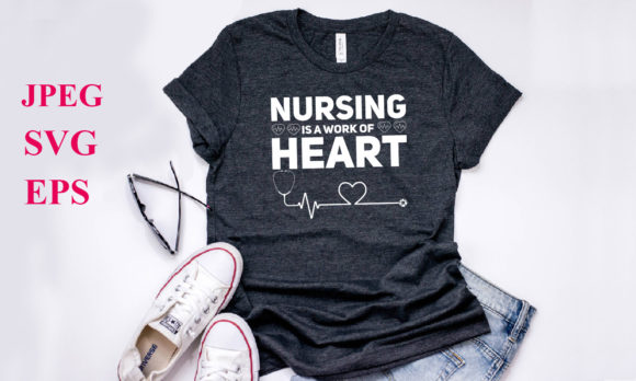 Nurse Working Nurse Life Gift Tshirt SVG