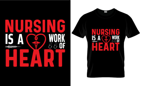 Review: Nurse T-Shirt Design Vector Graphic 24