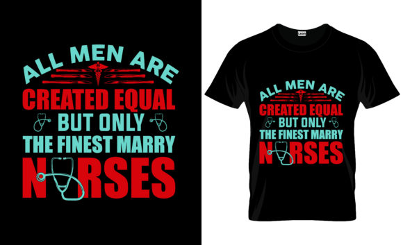 Review of Nurse T-Shirt Design Vector Graphic 8