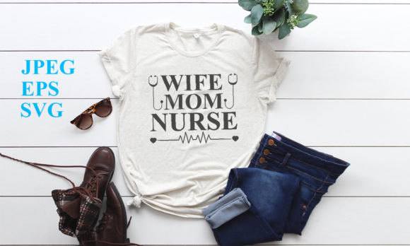 Review of Super Mom Nurse Life Shirt, Nursing SVG